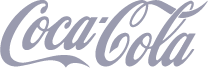 Logo Coca Cola grigio