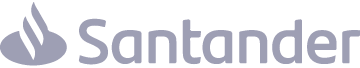Logo Santander grigio